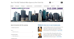 Desktop Screenshot of medicalofficenyc.com